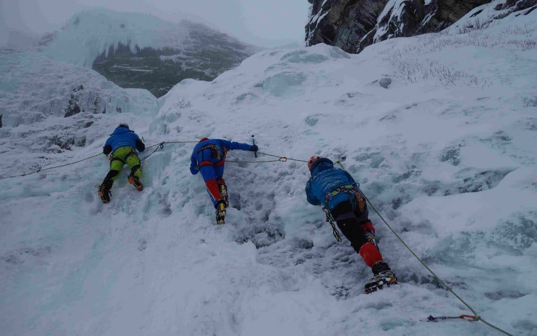 Kurz ledového lezení pro začátečníky